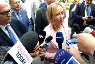 Via D'Amelio, Meloni "A testa alta contro la mafia, mai scappata"