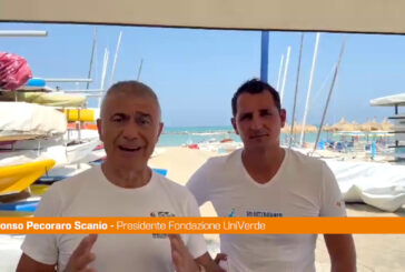 Pecoraro Scanio con campione olimpico Mascarenhas "Proteggere il mare"