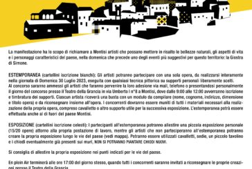 30 luglio: concorso di pittura estemporanea “Montisi En Plein Air”
