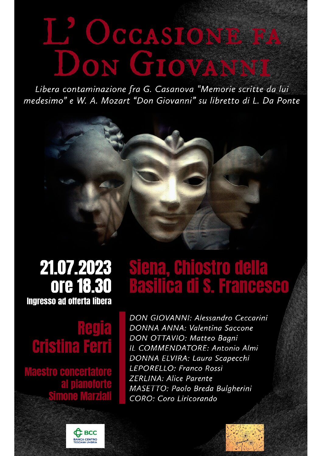 Cristina Ferri presenta “L’occasione fa Don Giovanni”