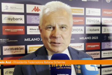 Azzi "Onoreremo Mondiale scherma in Italia"