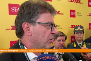Giorgetti "Malpensa è già strategica, ora si valuti sviluppo cargo"