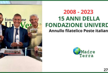 Madre Terra – Annullo filatelico per 15 anni della Fondazione UniVerde