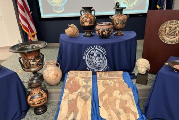 Tornano in Italia dagli Usa 266 reperti archeologici