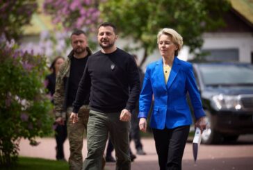 Ue-Ucraina, von der Leyen "Incontro produttivo con Zelensky ad Atene"