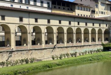 Corridoio Vasariano a Firenze, al via ripulitura delle colonne