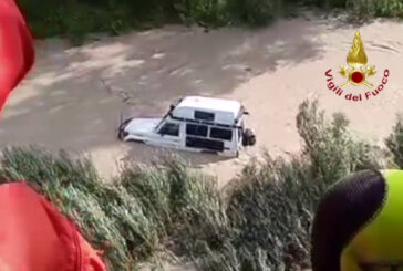 Soccorse 10 persone per l’innalzamento dell’acqua del Tagliamento