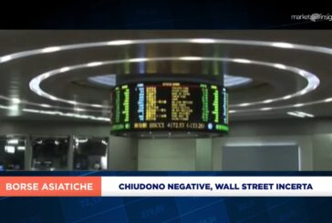 IN ASIA DOMINANO LE VENDITE IN SCIA AL DOWNGRADE USA DA PARTE DI FITCH