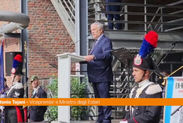 Tajani ricorda le vittime di Marcinelle "Esempio da non dimenticare"