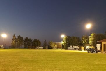 Nuova illuminazione per lo stadio Marcocci a Montefollonico