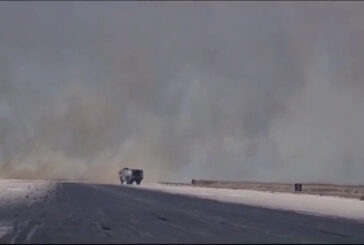 Incendio nel Trapanese, il fumo invade la pista dell'aeroporto