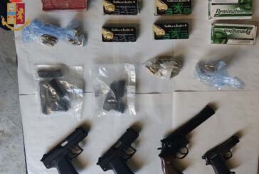 Polizia sequestra un arsenale in un centro sportivo nel lodigiano