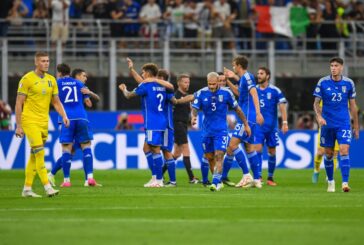 Doppietta di Frattesi, l'Italia batte 2-1 l'Ucraina