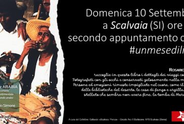 “A come Arabia”: incontro con l’autore Rosario Simone a Scalvaia