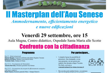 Masterplan: Aou Senese e istituzioni a confronto con la cittadinanza