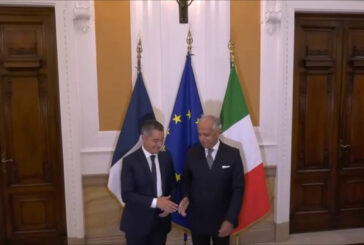 Piantedosi riceve al Viminale ministro dell'Interno francese Darmanin