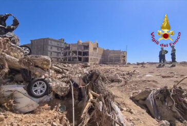Primo giorno di missione per contingente dei vigili del fuoco in Libia