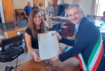 Castelnuovo: attestato di stima del Comune per Sara Ferragalli