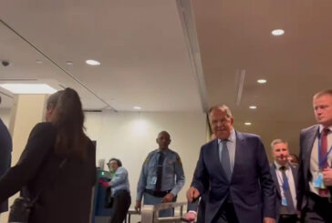 Lavrov lascia il Consiglio di Sicurezza Onu, le immagini