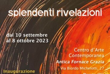 Roberta Betti inaugura “Splendenti rivelazioni”