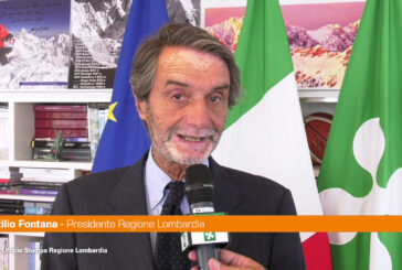 Fontana "L'estero guarda con interesse all'Italia e alla Lombardia"