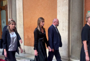 Napolitano, l'omaggio della delegazione di Italia Viva