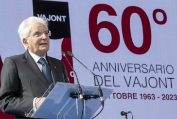 Vajont, Mattarella "Coltivare la memoria compito della Repubblica"