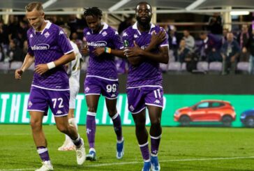 La Fiorentina fa 6 gol al Cukaricki in Conference