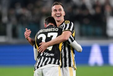 Juve all'ultimo respiro, Verona ko e primato in classifica