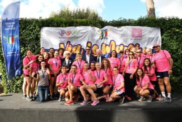 "Via le Mani", il canottaggio contro la violenza di genere