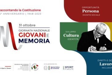 Il 31 ottobre a Roma la Giornata nazionale "Giovani e Memoria"