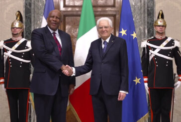 Mattarella ha ricevuto il re del Lesotho