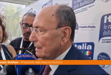 Schifani "Dietro incendi c'è un disegno strategico della criminalità"