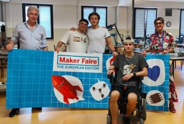 La sedia a rotelle robotica del Sarrocchi al Maker Faire