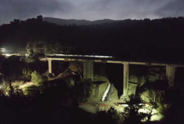 A1, la demolizione di un viadotto con cinque esplosioni