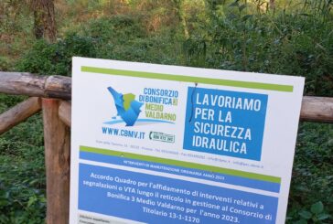 Consorzio di Bonifica: lavori forestali lungo lo Staggia e i Carfini