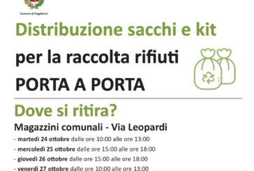 Rifiuti: consegna dei sacchi per utenti ‘porta a porta’