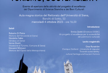 “Patrimonio culturale, turismo e sostenibilità”: incontro con Owe Ronström