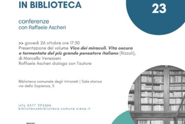 Biblioteca degli Intronati: appuntamento con Marcello Veneziani