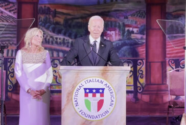 Usa, Biden a sorpresa al gala della Niaf