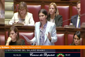 Salario minimo, Schlein "I continui rinvii del Governo scelta cinica"