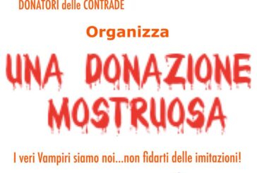 “Una donazione mostruosa”: Halloween solidale al Centro Emotrasfusionale