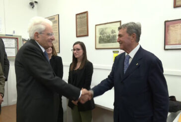 Mattarella visita Archivio storico dello Stato Maggiore dell'Esercito