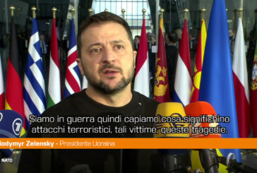 Zelensky "La comunità internazionale sostenga Israele"