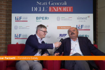 Farinetti "Incentivare fiscalmente l'aumento dell'export"