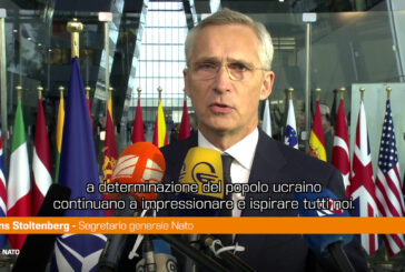 Stoltenberg "La Nato continuerà a sostenere l'Ucraina"
