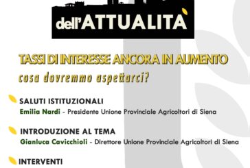 Con Confagricoltura Siena si discute di tassi d’interesse