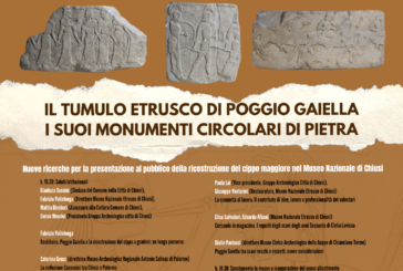 Nuova vita per il cippo maggiore del tumulo etrusco di Poggio Gaiella