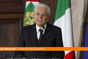 Mattarella "La tragedia della guerra è tornata vicino a noi"