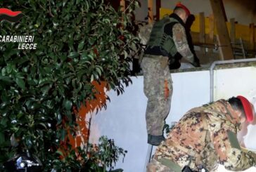 Droga e armi, blitz antimafia nel leccese con 37 arresti